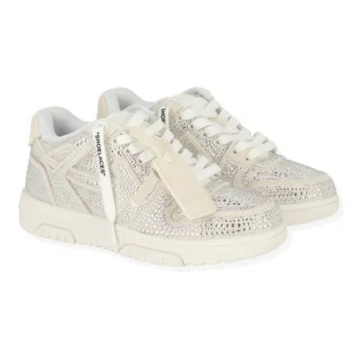 Off-white Out Of Office Strass Sneakers In Neutral