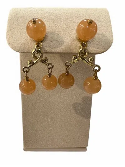 Ulla Johnson Women's Oriana Chandelier Earring In Pink In Brown
