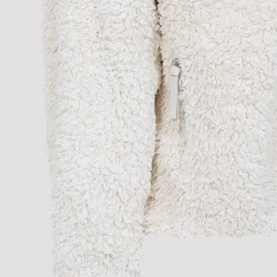 Jil Sander Ivory Zip Up 187 Gd Ivory Cotton Jacket In White