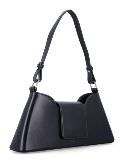 Justine Clenquet Marla Bag Leather Balck In Black