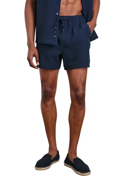 Rails La Brea Swim Trunks In Navy In Blue