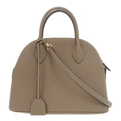Pre-owned Bonaventura Leather Handbag () In Brown