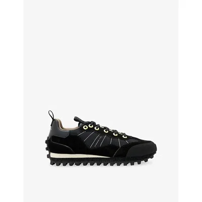 Allsaints Nevis Lace-fastening Sneakers In Black