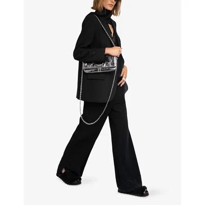 Zadig & Voltaire Womens Black Papel Low-rise Woven Trousers In Black