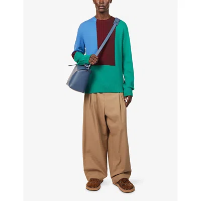 Loewe Wool Sweater Knitwear Multicolor In Multi