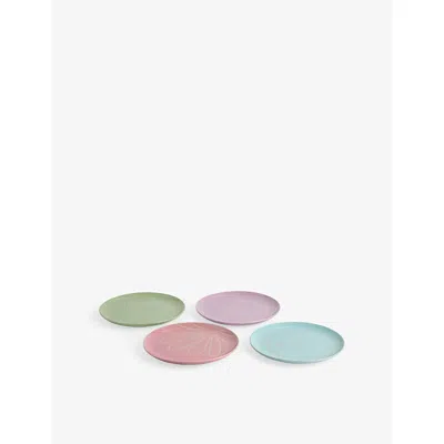 Royal Doulton Tilly Ramsay Stoneware Plates Set Of Four In Multi