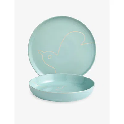 Royal Doulton Tilly Ramsay Stoneware Serveware Set Of Two In Blue