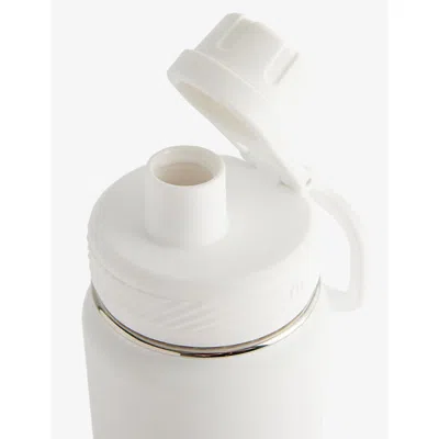 Lululemon Womens White Back To Life Steel Sport Bottle 24oz