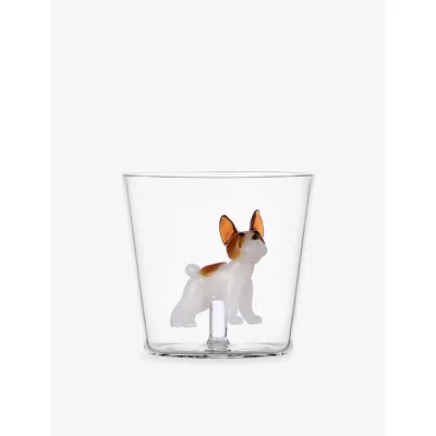 Ichendorf Multicolor French Bulldog Glass Tumbler 8cm In Transparent