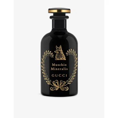 Gucci The Alchemists Garden Muschio Mineralis Eau De Parfum Fragrance Collection In Black