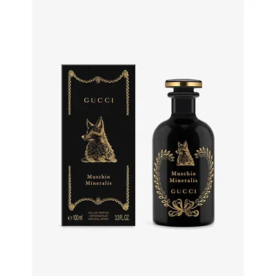 Gucci The Alchemists Garden Muschio Mineralis Eau De Parfum Fragrance Collection In Black