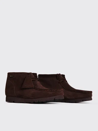 Clarks Wallabees Boots Gtx In Brown
