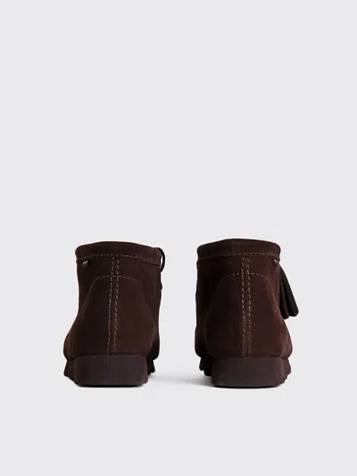 Clarks Wallabees Boots Gtx In Brown