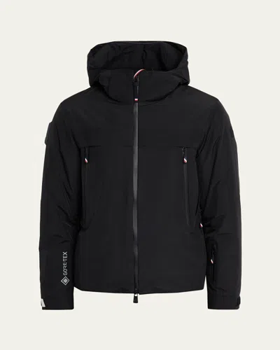Moncler Grenoble Balmhorn Zipped Jacket In Black