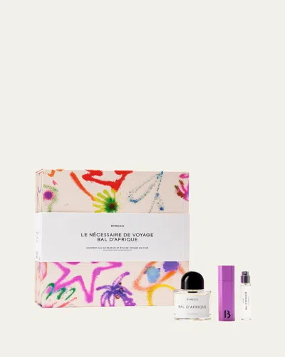 Byredo Blanche Eau De Parfum And Leather Travel Case Set In Multi