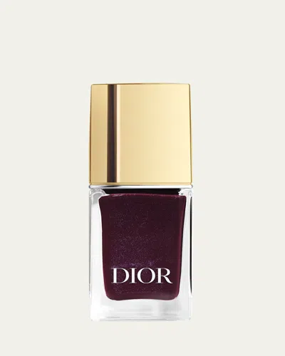 Dior Vernis Nail Polish - Limited Edition - Plum Parade In Burgundy