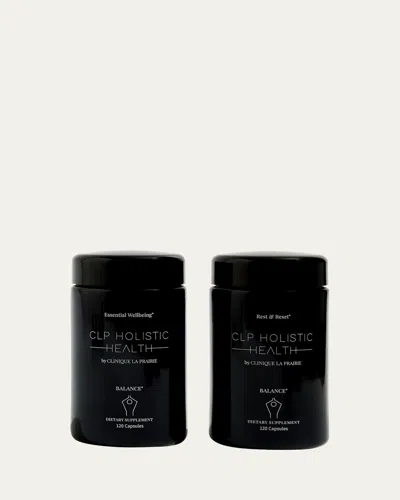 Clp Holistic Health Balance Essential Wellbeing*+ Rest & Reset* Supplements, 2 Month Supply In Black