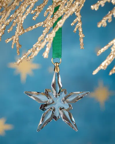 Swarovski 2025 Annual Edition Little Star Christmas Ornament In Silver