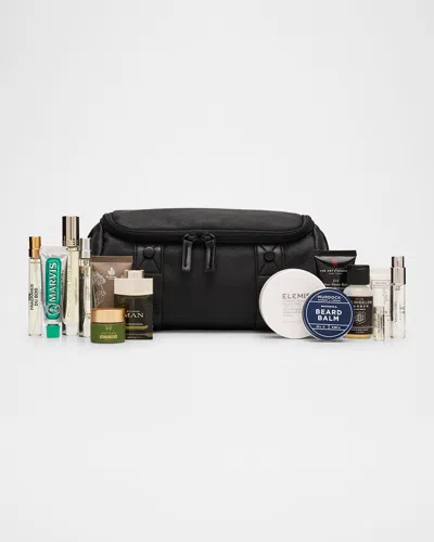 Neiman Marcus 2025 Holiday Grooming Case With Deluxe Samples In Black