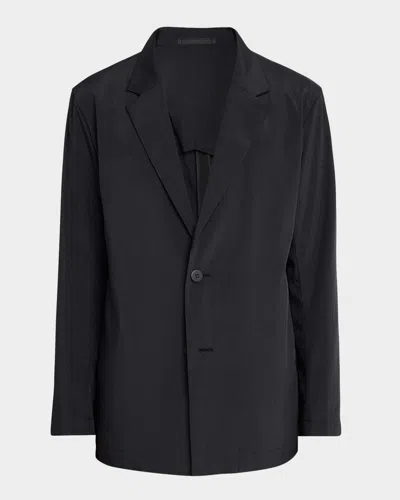 Issey Miyake Men's Air Two-button Jacket In Black