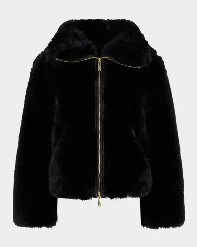 Moose Knuckles Sutton Bunny Jacket In Black