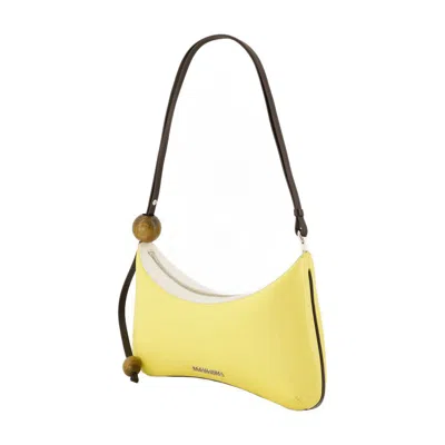 Jacquemus Le Grand Bisou Perle In Yellow