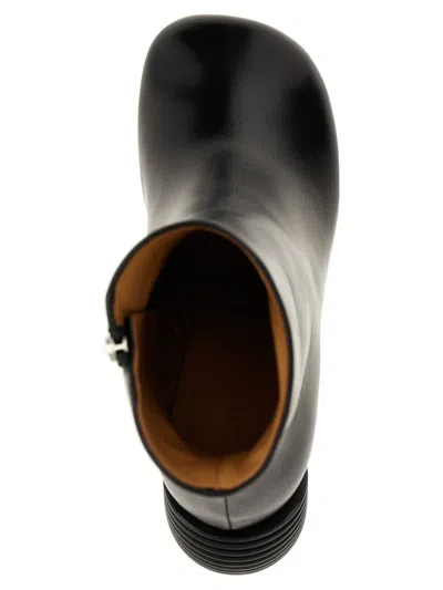 Off-white Boots In Animal Print