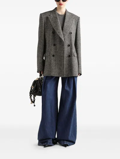 Dolce & Gabbana 5 Pocket Denim Pants In Blue