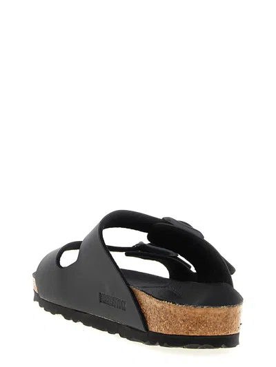 Birkenstock Double Strap Open Toe Sandals In Black