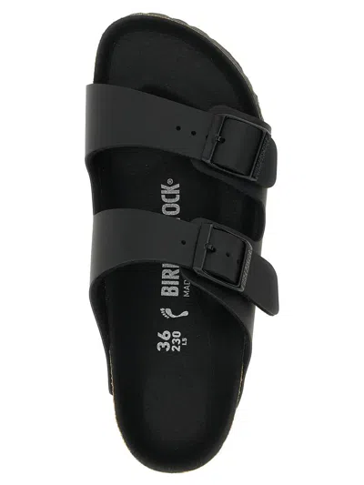 Birkenstock Double Strap Open Toe Sandals In Black
