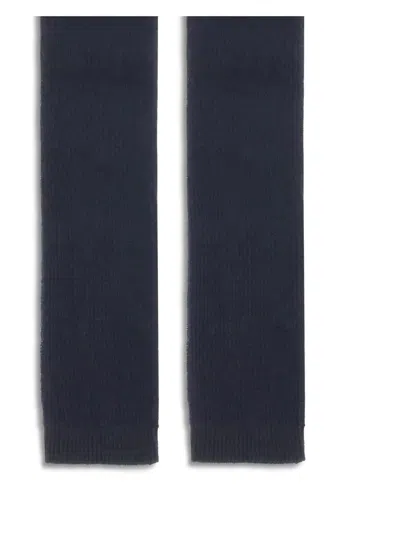 Sa Su Phi Silk And Cashmere Gloves In Blue