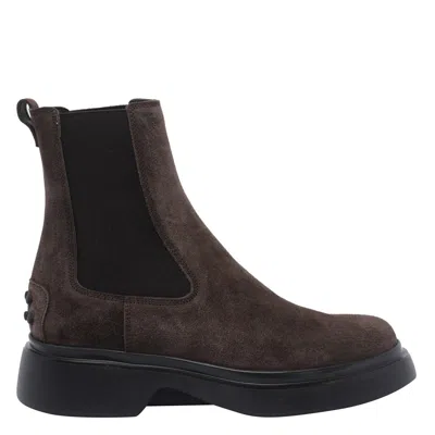 Tod's Booties In Brown