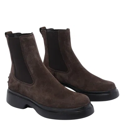 Tod's Booties In Brown