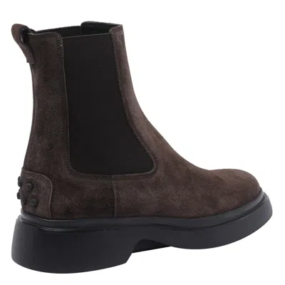 Tod's Booties In Brown