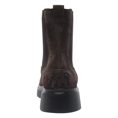 Tod's Booties In Brown
