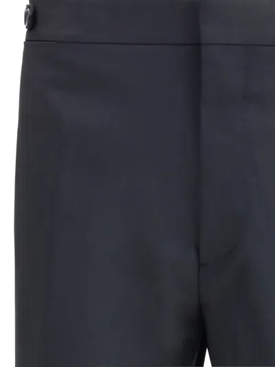 Dsquared2 Black Fleece Wool Two-piece Suit