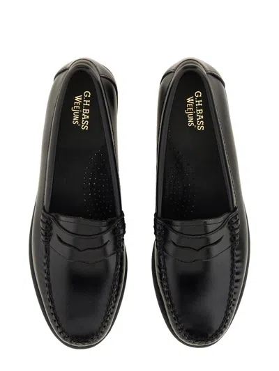 Gh Bass G. H. Bass Moccasin Weejuns Penny In Black
