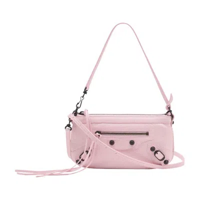 Balenciaga Le City Crossbody In Pink