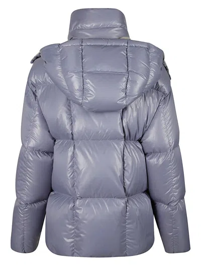 Moncler Padded Quilted Jacket And Hood In Multi