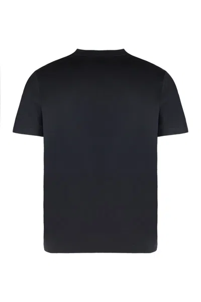 Paul & Shark Cotton Jersey T-shirt Featuring Logo Print In Multi