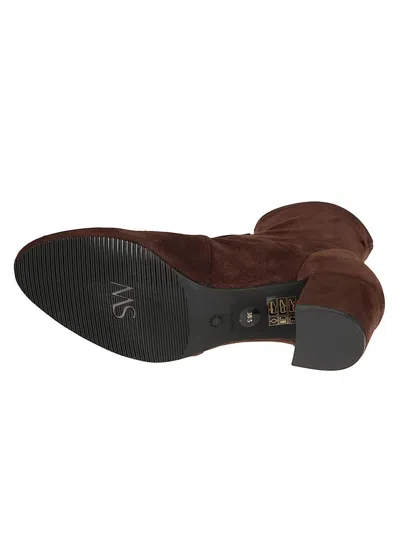 Stuart Weitzman Botines - Marrón In Animal Print