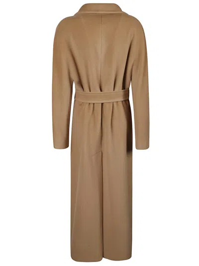 Tagliatore Charlize Wool Coat In Brown