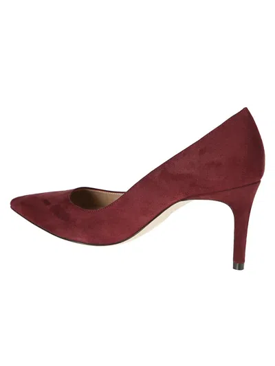 Stuart Weitzman 85mm Pointed-toe Heeled Pumps In Red