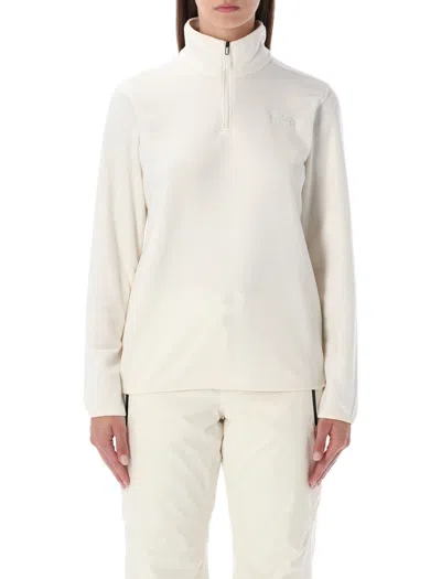 The North Face Zip-up Activewear Top In Neutral