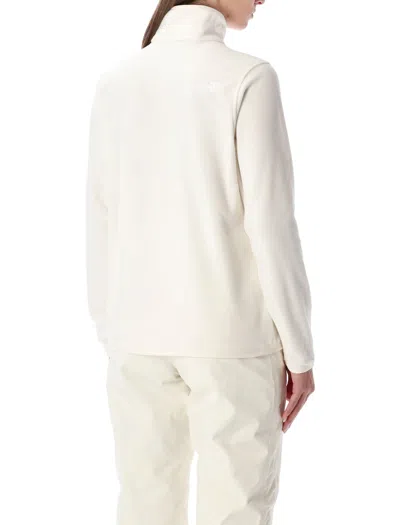 The North Face Zip-up Activewear Top In Neutral