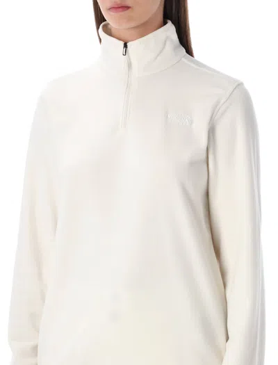 The North Face Zip-up Activewear Top In Neutral