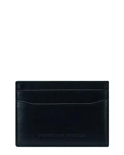 Porsche Design Porsche Leather Business Card Holder In Black