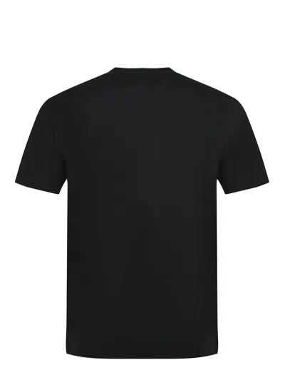 Dsquared2 Man T-shirt Black Size M Cotton In Black