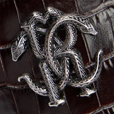 Roberto Cavalli - Male Shoes Dark Brown 43 In Brown