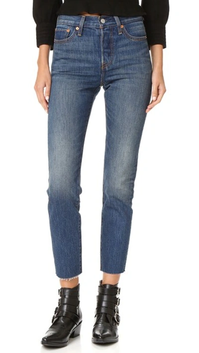 Levi's Wedgie Icon Jeans In Classic Tint